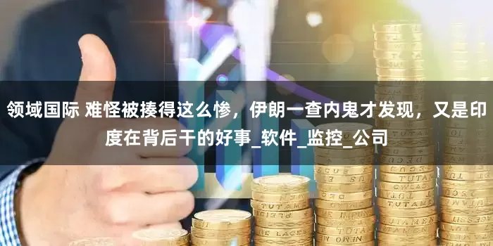 领域国际 难怪被揍得这么惨，伊朗一查内鬼才发现，又是印度在背后干的好事_软件_监控_公司